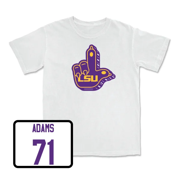 Custom Football Jerseys-Football "L" Paw Tee - Tyree Adams