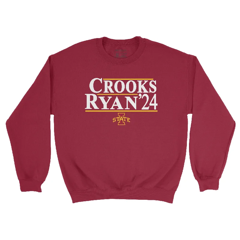 Personalized Basketball Jerseys For Birthdays-EXCLUSIVE RELEASE: Audi Crooks x Emily Ryan Presidency Crimson Crew