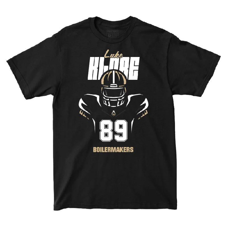 Football Jerseys For Group Orders & Discounts-Silhouette Black Football Tee   - Luke Klare