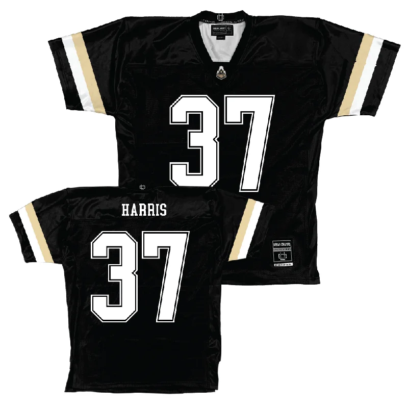 Custom Football Jerseys For Fan Clubs-Purdue Black Football Jersey   - Antonio Harris