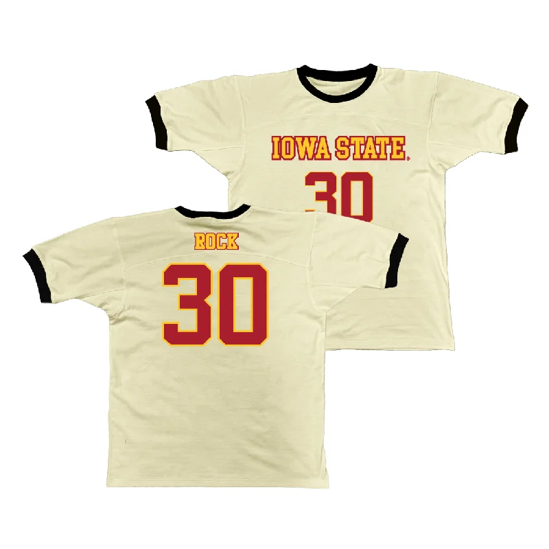 Custom Basketball Jerseys With Family Designs-Iowa State Retro Ringer Tee - JT Rock