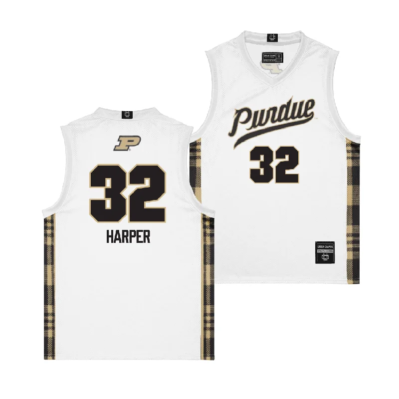 Premium Basketball Jerseys-EXCLUSIVE: Purdue Winter Edition Basketball Jersey - Alaina Harper | #32