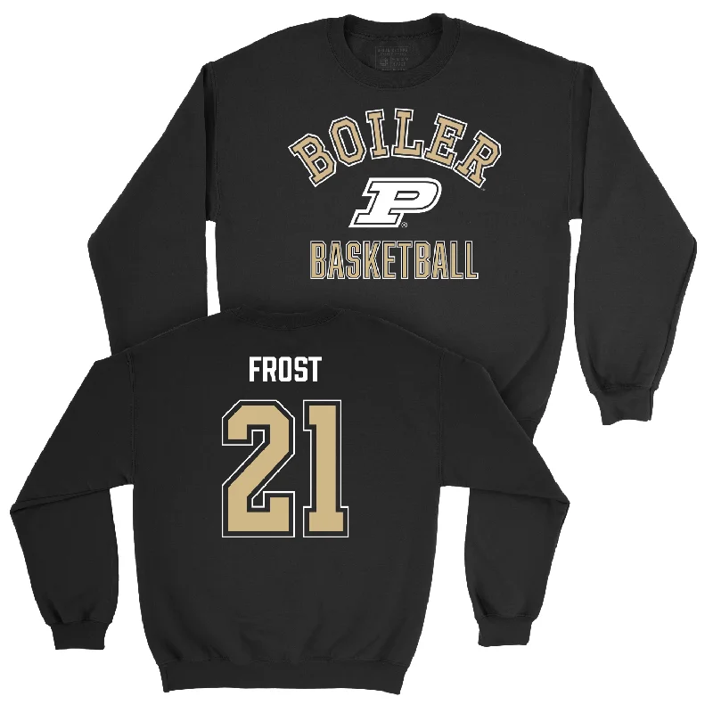 Basketball Jerseys For Special Occasions-Men's Basketball Black Classic Crew - Matt Frost | #21