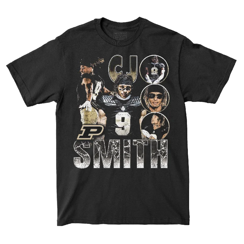 Football Jerseys For Team Pride-EXCLUSIVE RELEASE - CJ Smith 90s Black Tee