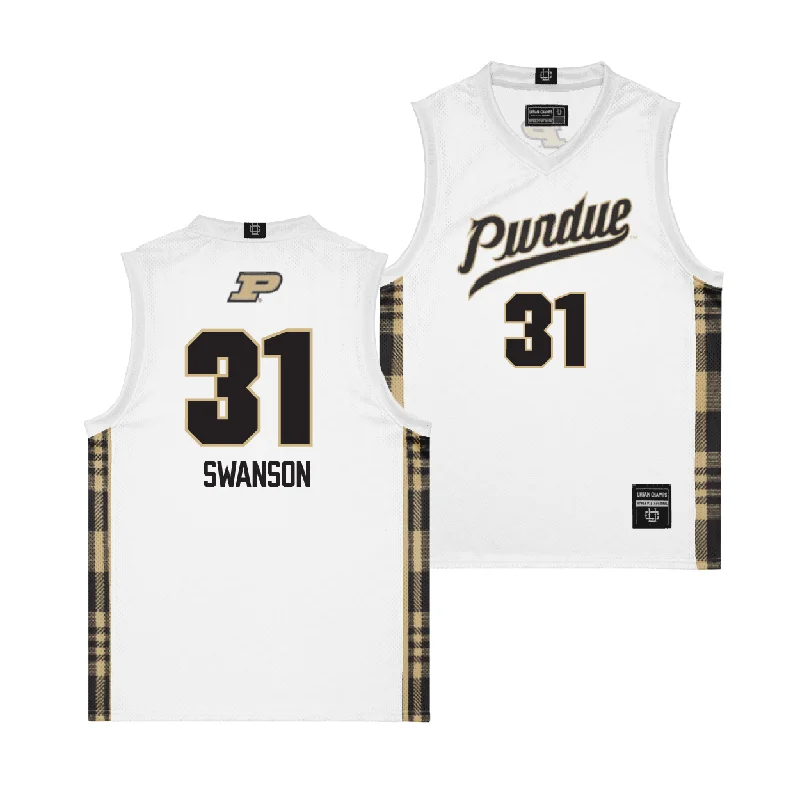 Basketball Jerseys For Special Event Teams-EXCLUSIVE: Purdue Winter Edition Basketball Jersey - Sophie Swanson | #31