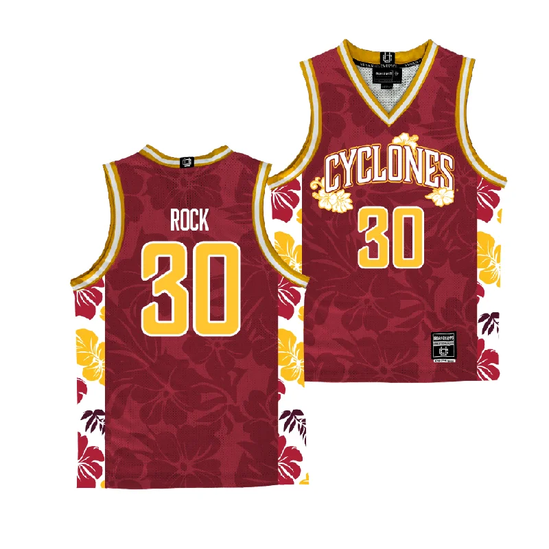 Basketball Jerseys With Player Information & Design-EXCLUSIVE: Iowa State Maui Men's Basketball Jersey - JT Rock