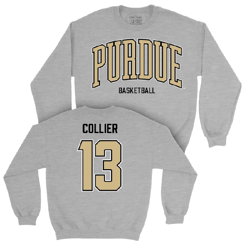 Basketball Jerseys With Custom Fabric Designs-Women's Basketball Sport Grey Arch Crew    - Ella Collier