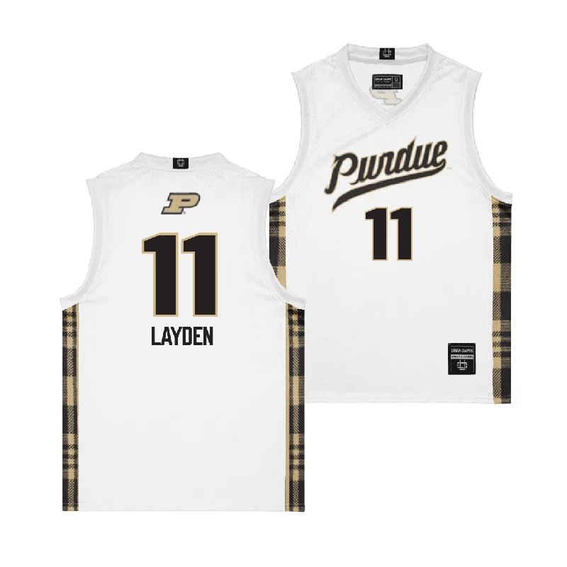 Basketball Jerseys For Group Celebrations-EXCLUSIVE: Purdue Winter Edition Basketball Jersey - McKenna Layden | #11