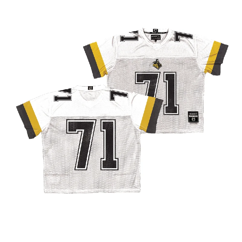 Custom Football Jerseys With Full Name-Purdue Throwback Football Jersey - Corey Stewart