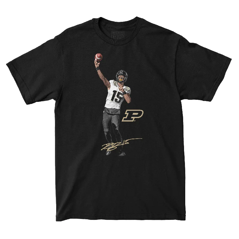 Football Jerseys With Player Numbers & Logos-EXCLUSIVE RELEASE - Ryan Browne Portrait Black Tee