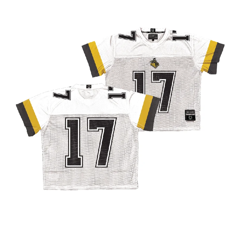 Personalized Football Jerseys With Player Photos-Purdue Throwback Football Jersey  - Shitta Sillah