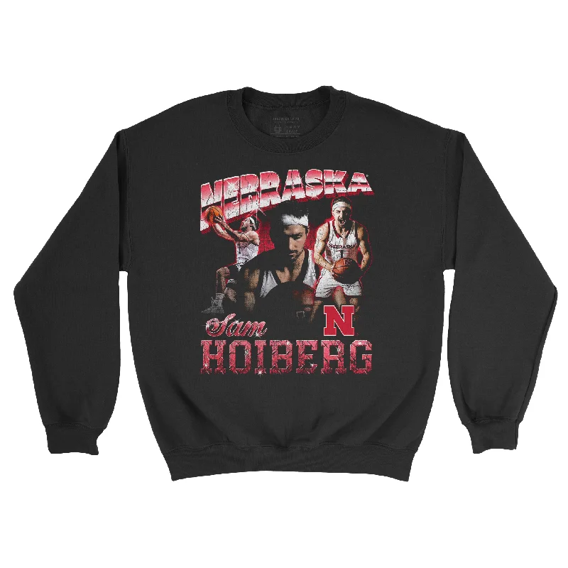 Custom Basketball Jerseys For Players-EXCLUSIVE RELEASE: Sam Hoiberg 90s Retro Black Crew