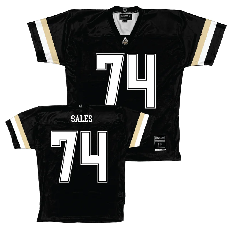 Football Jerseys For Teams & Schools-Purdue Black Football Jersey  - Joshua Sales