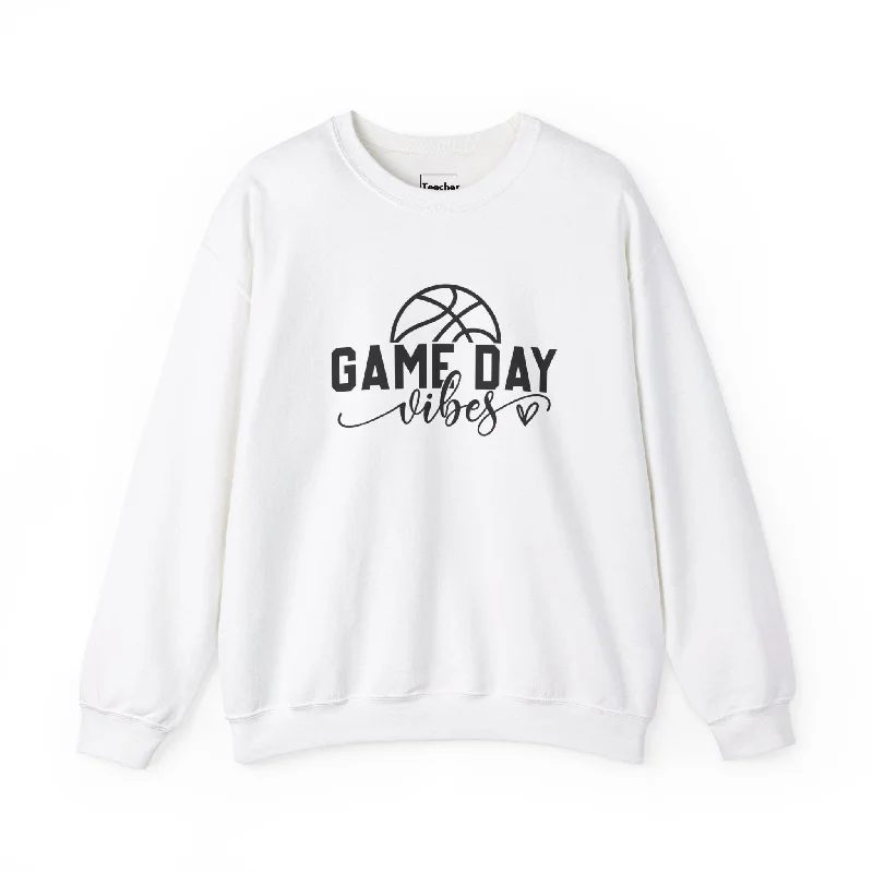 Custom Team Basketball Jerseys For Tournaments-Game Day Vibes Crewneck Sweatshirt