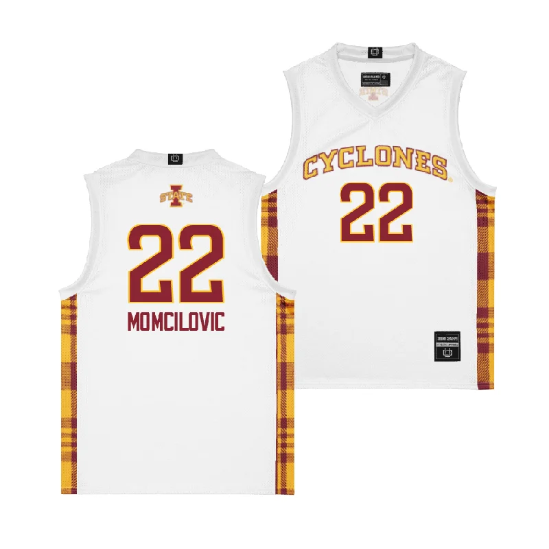 Basketball Jerseys For Custom Sports Teams-EXCLUSIVE: Iowa State Winter Edition Basketball Jersey - Milan Momcilovic