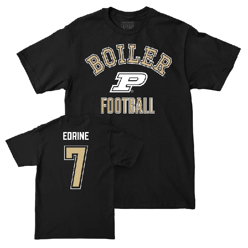 High-Quality Football Jerseys With Unique Patterns-Football Black Classic Tee   - Jahmal Edrine