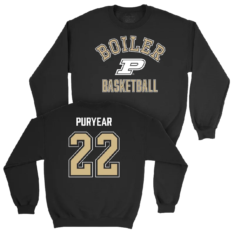 Basketball Jerseys With Custom Designs For Competitions-Women's Basketball Black Classic Crew    - Kendall Puryear