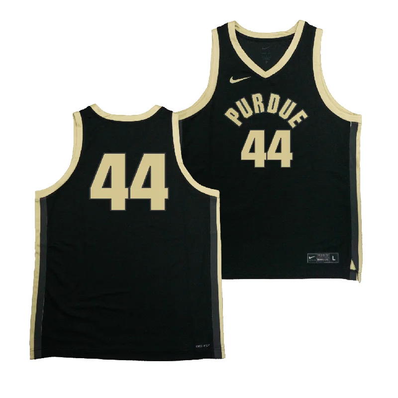 Personalized Basketball Jerseys For Youth Teams-Nike Purdue Boilermakers Black NIL Game Replica Basketball Jersey - William Berg | #44