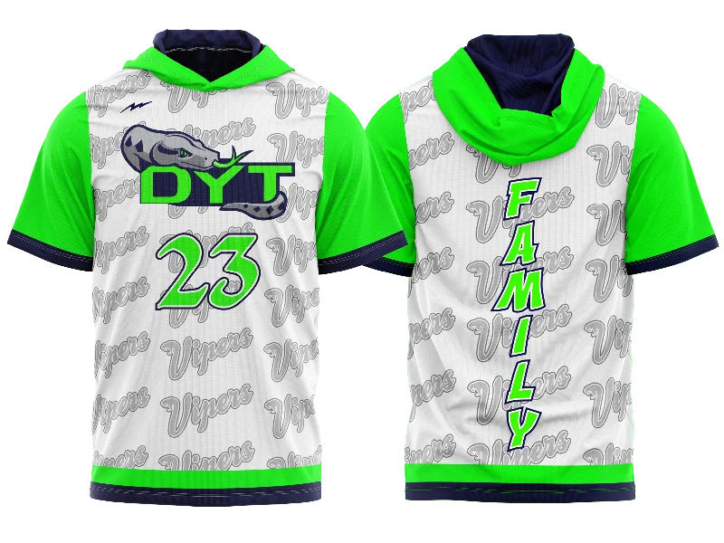 Basketball Jerseys With Unique, Custom Fit-SHORT SLEEVE SHOOTING JACKET