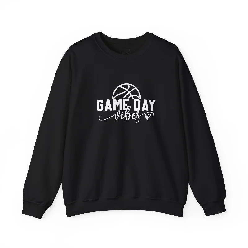 Custom Basketball Jerseys For Coaches-Game Day Vibes Crewneck Sweatshirt