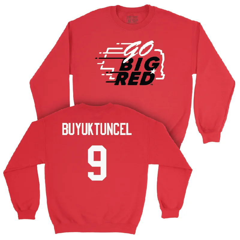 Basketball Jerseys For Holiday Gifts-Red Men's Basketball GBR Crew  - Berke Buyuktuncel