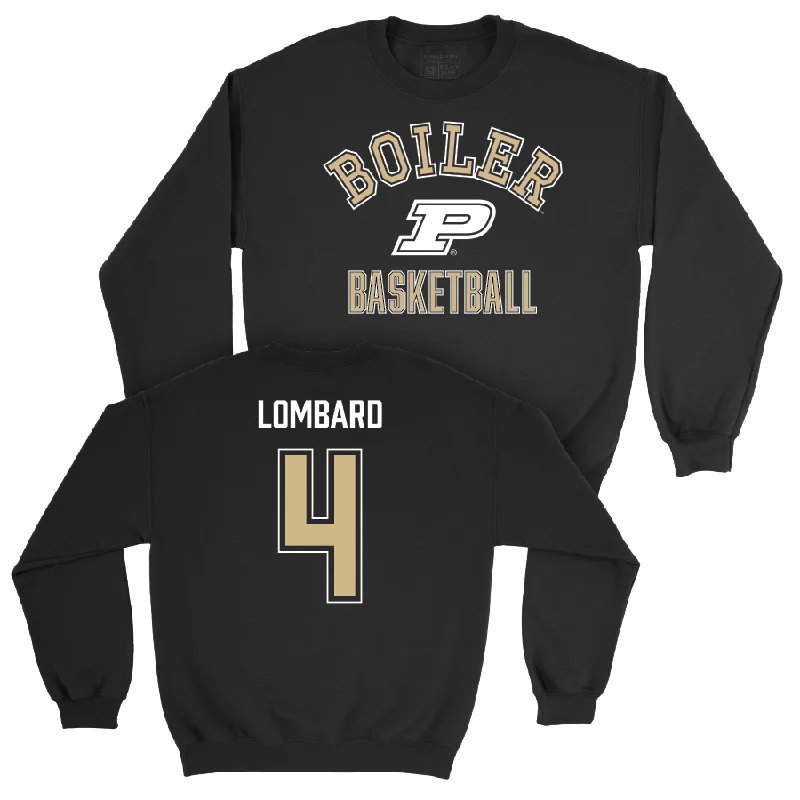 Personalized Basketball Jerseys For Team Outings-Women's Basketball Black Classic Crew    - Destini Lombard