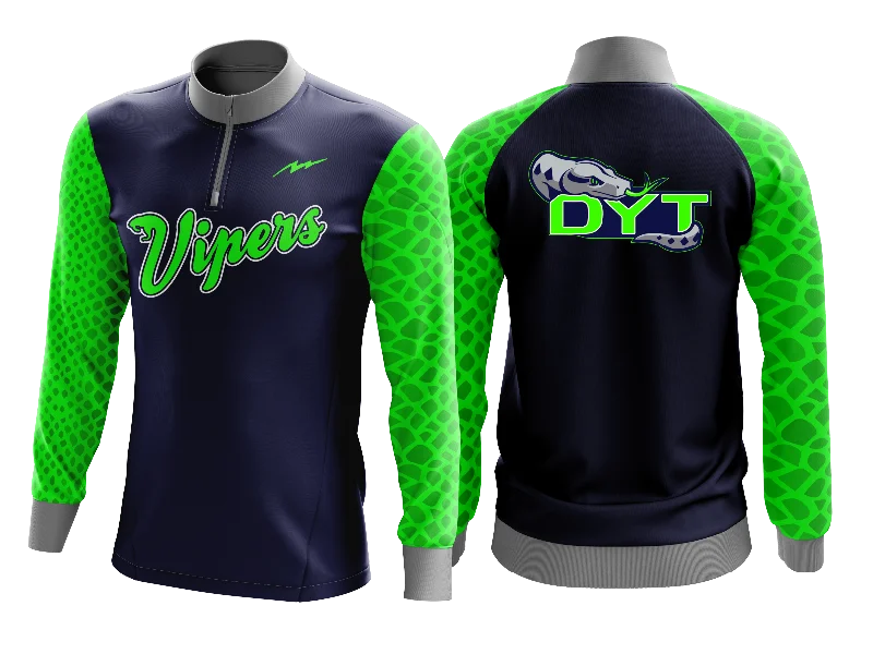 Custom Basketball Jerseys With Special Edition Features-LONG SLEEVE 1/4 ZIP SIDELINE JACKET