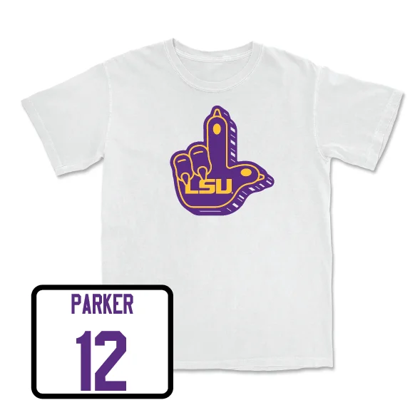 Custom Football Jerseys With Matching Shorts-Football "L" Paw Tee - Kyle Parker