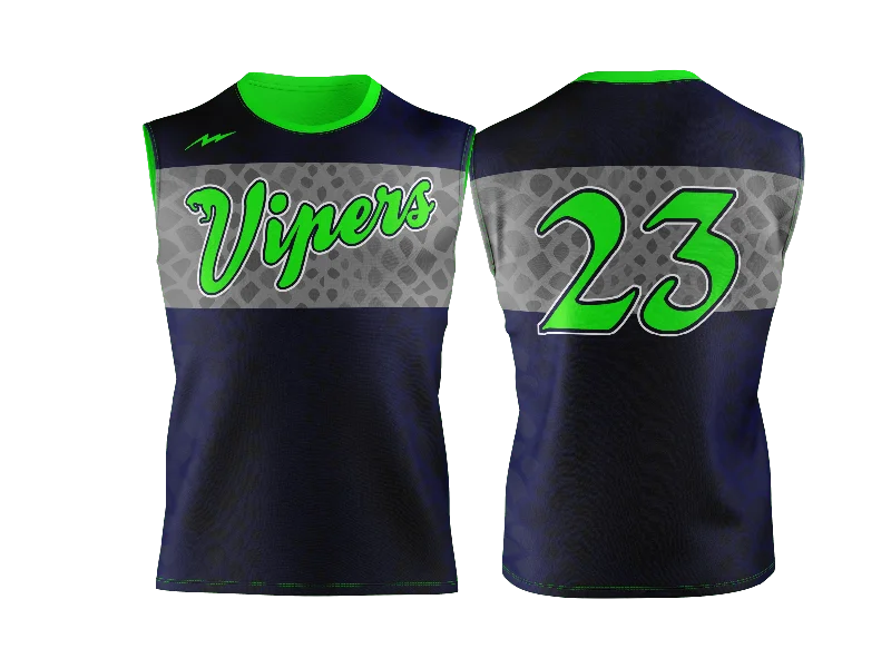 Personalized Basketball Jerseys For Family Events-SLEEVELESS CREW