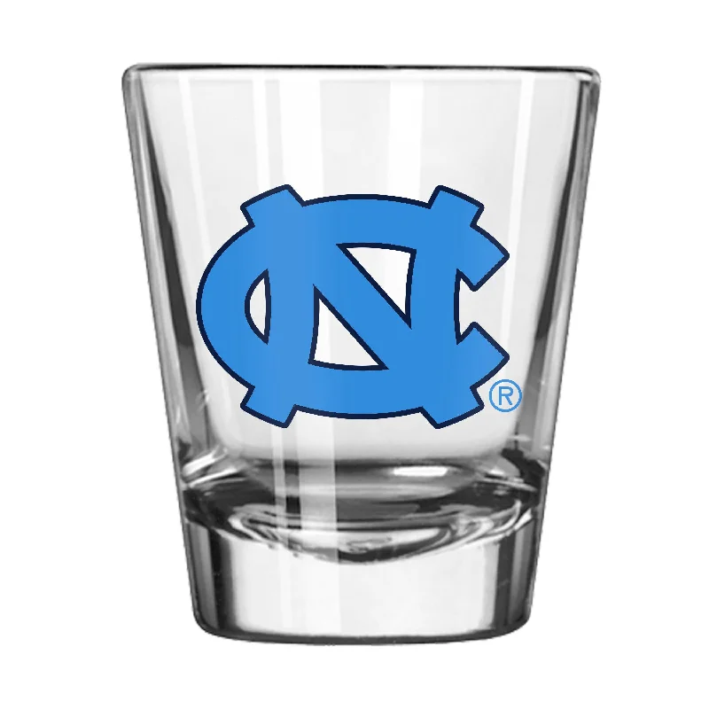 Custom Team Mugs For Corporate Teams-North Carolina 2oz Swagger Shot Glass