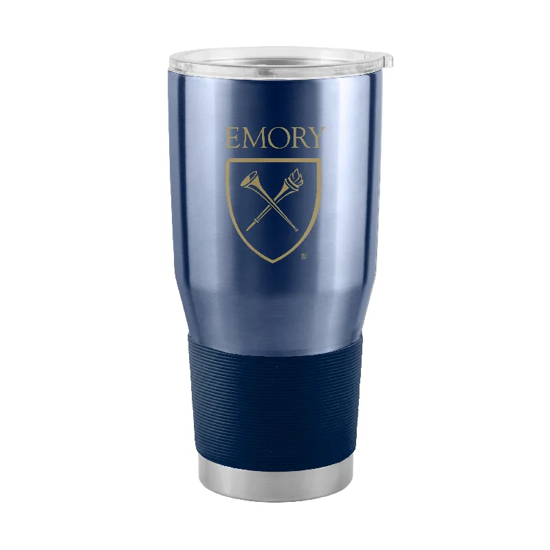 Team Mugs With Custom Artwork-Emory University 30oz Gameday Stainless Steel Tumbler