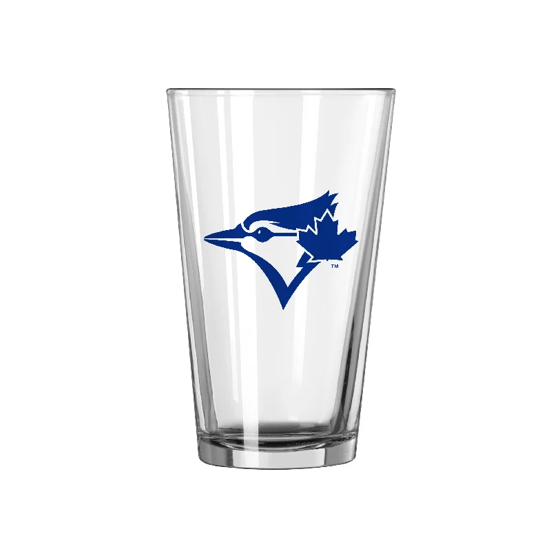 Team Mugs For Workplace Teams-Toronto Blue Jays 16oz Gameday Pint Glass