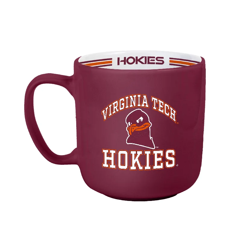 Team Mugs For Family Celebrations-Virginia Tech 15oz Stripe Mug