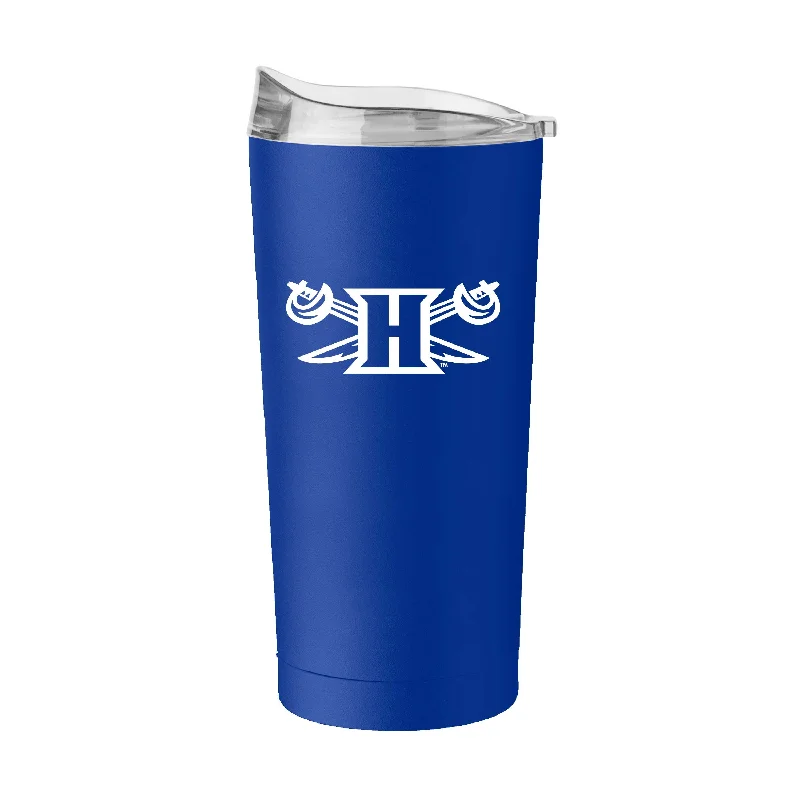 Gift Mugs For Teams-Hampton University 20oz Flipside Powder Coat Tumbler