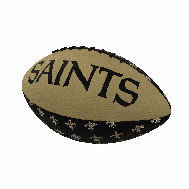 Premium Quality Rugby Balls For Match Play-New Orleans Saints Mini Size Rubber Footballl