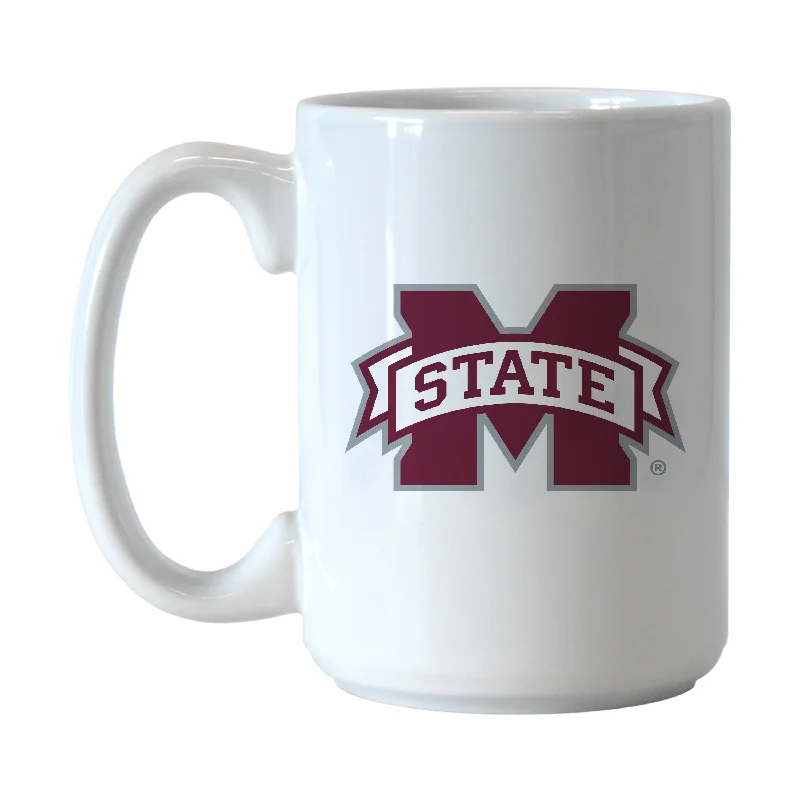 Affordable Custom Team Mugs-Mississippi State 15oz Gameday Sublimated Mug