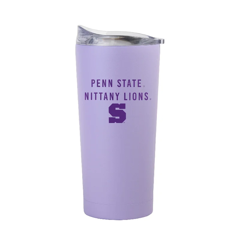 Team Mugs For Soccer Teams-Penn State Alternate Lavender 20oz Tonal Powder Coat Tumbler