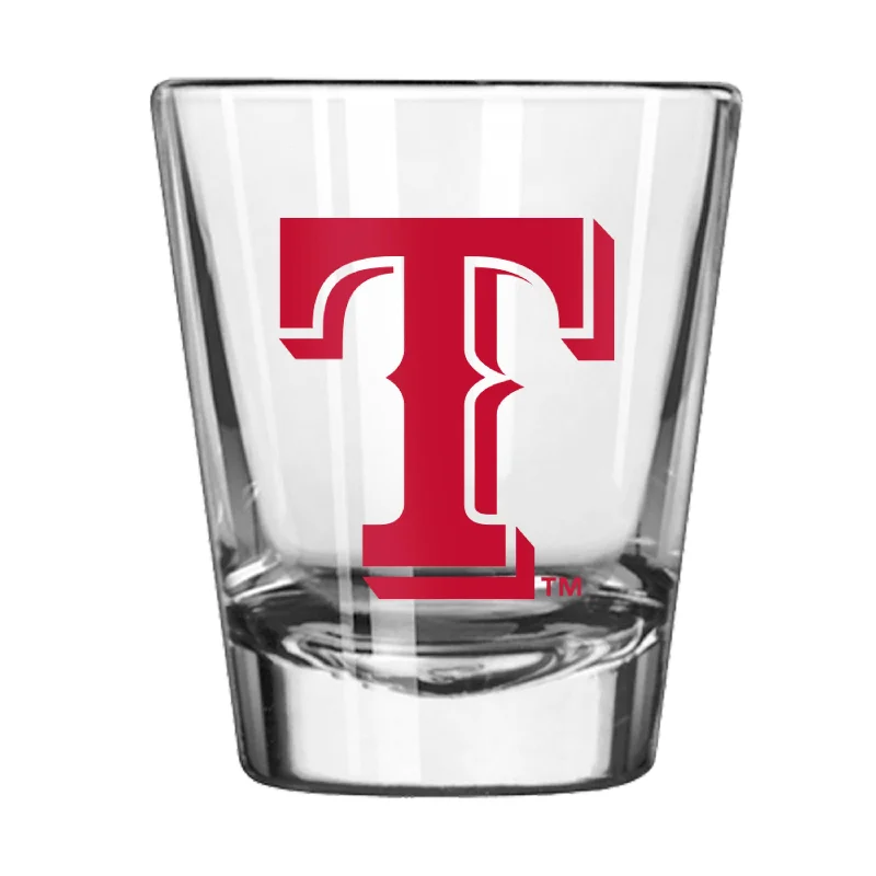 Sports Fan Team Mugs-Texas Rangers Red 2oz Gameday Shot Glass