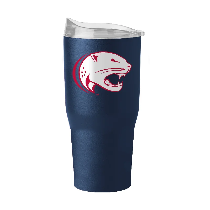 Custom Sports Team Mugs-Drexel 20oz Flipside Powder Coat Tumbler