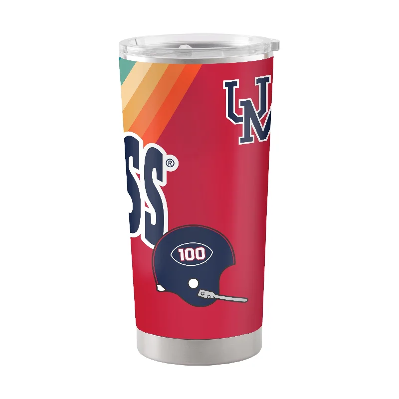 Team Mugs With Group Photos-Ole Miss 20oz Wave Stainless Steel Tumbler