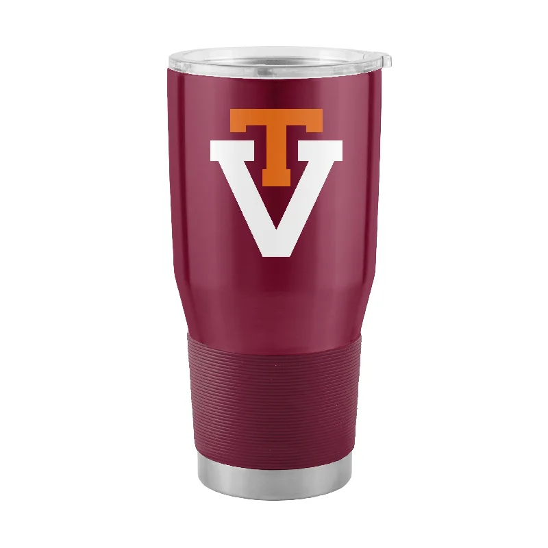 Personalized Mugs For Sports Enthusiasts-Virginia Tech Vault 30oz Gameday Stainless Steel Tumbler