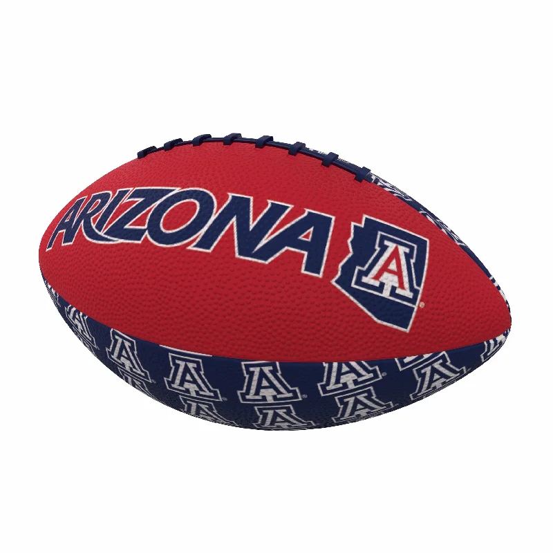 Rugby Balls For Balanced Play-Arizona Repeating Mini-Size Rubber Football