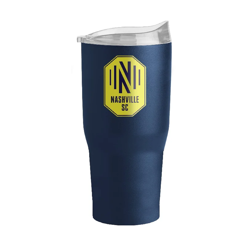 Fun Custom Mugs For Teams-Nashville SC Walker Zimmerman 30oz Powder Coat Tumbler