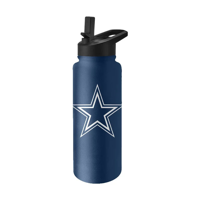 Customized Team Mugs For Special Events-Dallas Cowboys 34oz Swagger Quencher Bottle