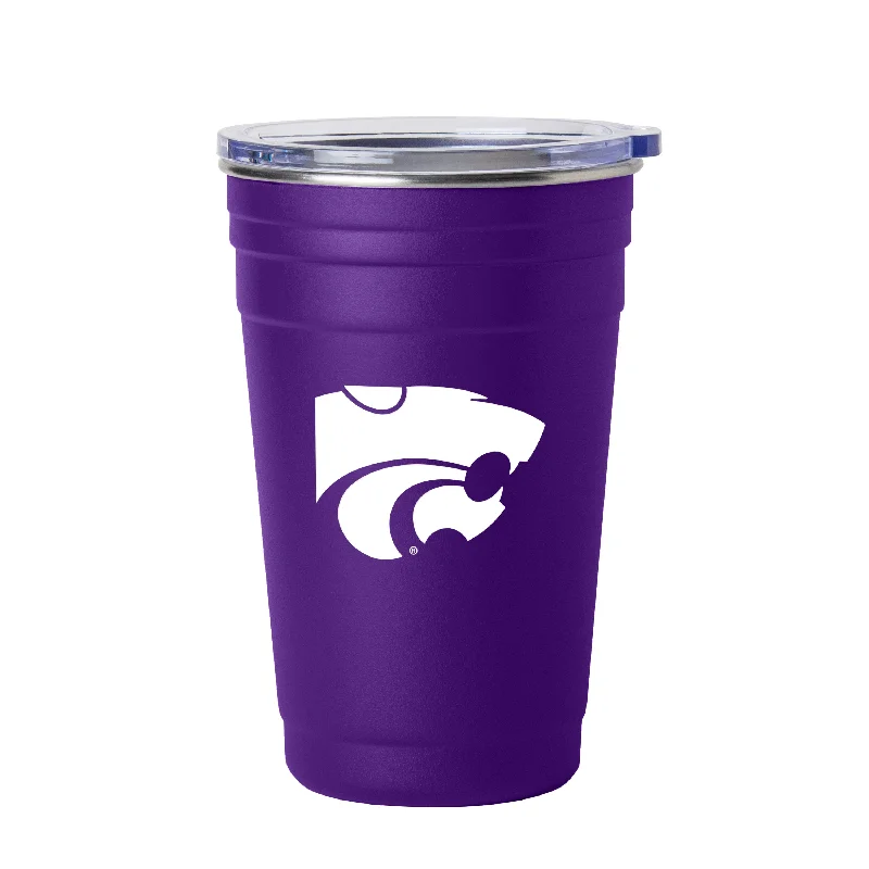 Ceramic Team Mugs-Kansas State 22oz Flipside Stainless Cup