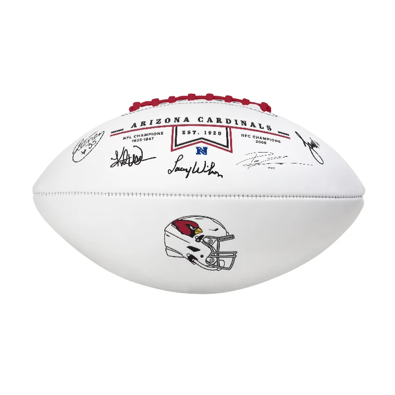 Comfortable Grip Rugby Balls-Arizona Cardinals Autograph Signature Football