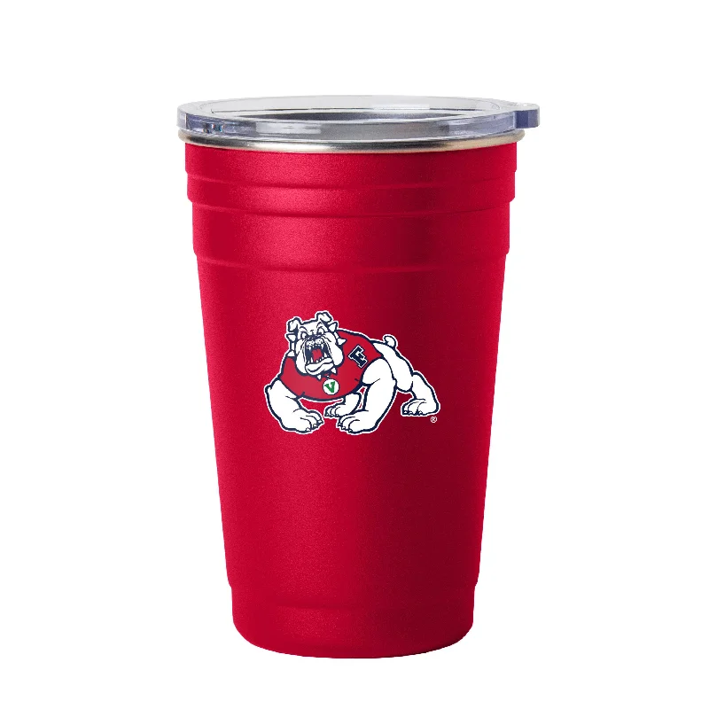 Team Mugs For Team Building-Fresno State 22oz Flipside Stainless Cup