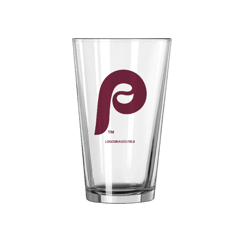 Team Mugs For Team Leaders-Philadelphia Phillies Retro 16oz Gameday Pint Glass