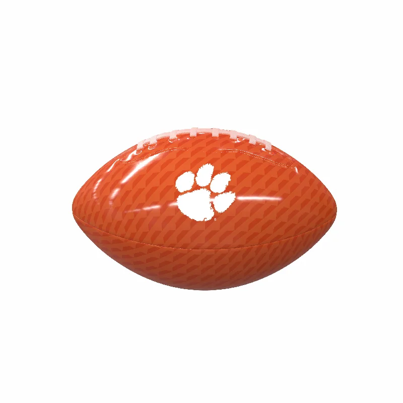 High-Energy Rugby Balls-Clemson Carbon Fiber Mini Size Glossy Football