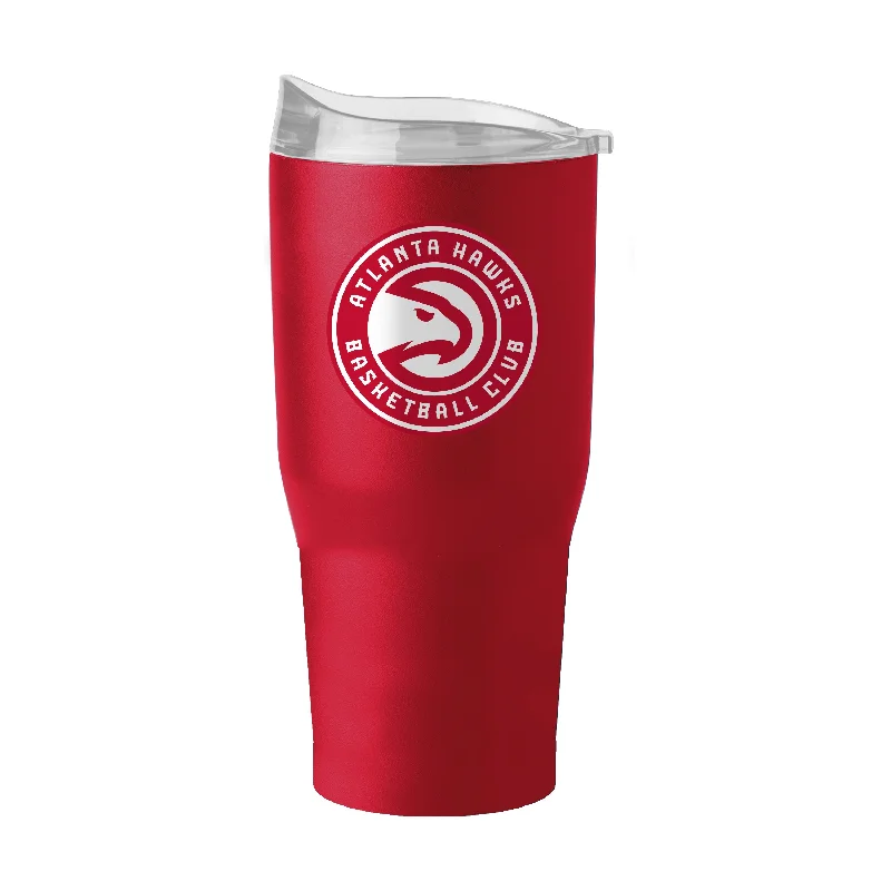 Custom Team Mugs With Logos-Atlanta Hawks 20oz Flipside Powder Coat Tumbler